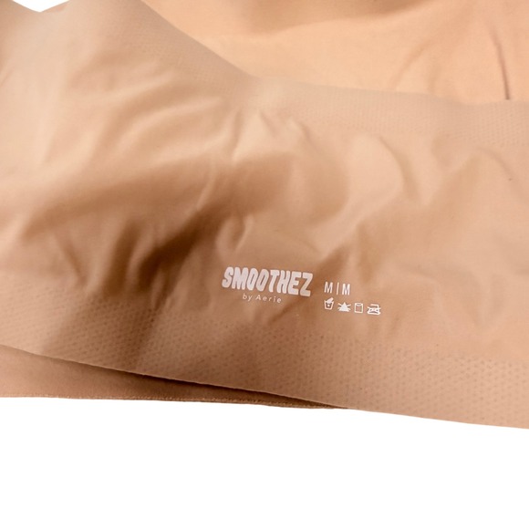 SMOOTHEZ Lightly Lined Bandeau Bralette by Aerie Strapless Seamless Medium - Picture 4 of 6